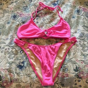 Hot Pink Bikini Set